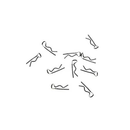 Racers Edge Eazy Grip MT Body Clips Spare Parts, Black RCE1060